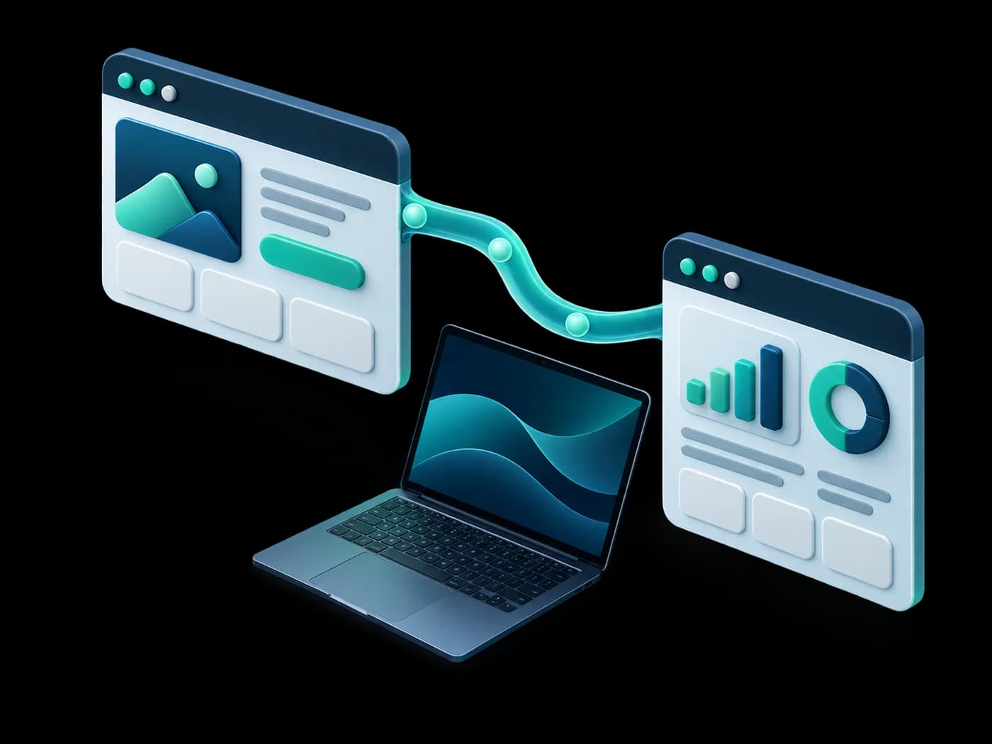 Illustration of Web Development Agency services